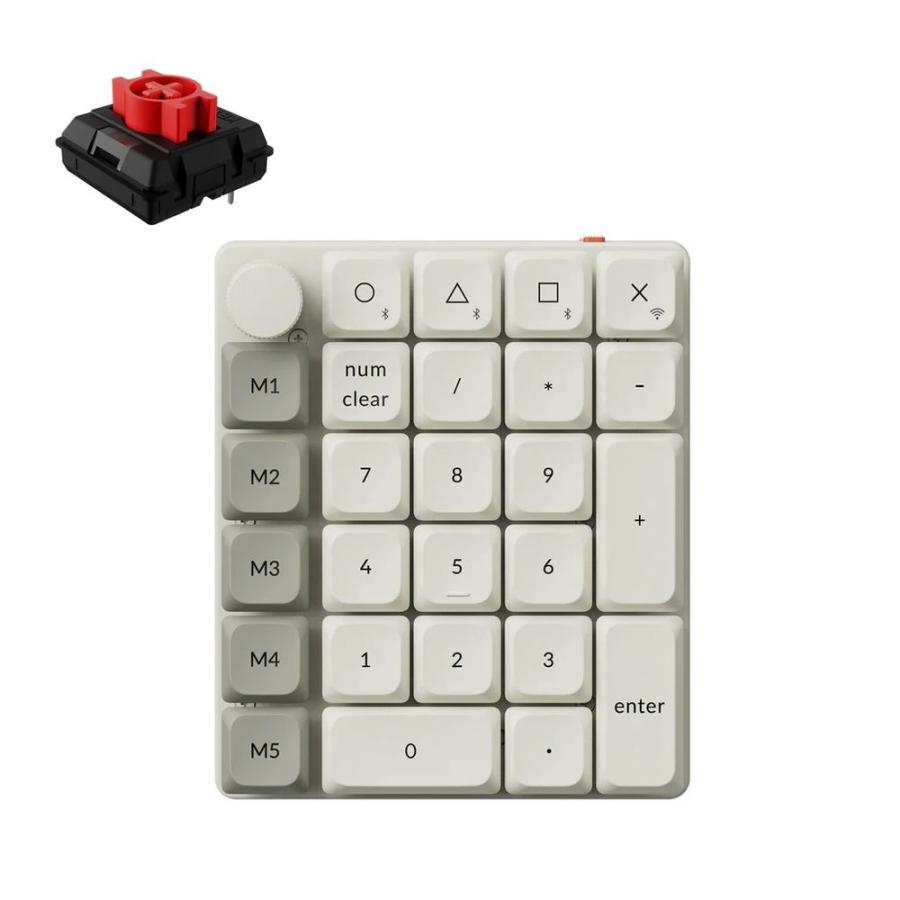 c*l様 キークロン　テンキー K0M RGB(赤軸・ホットスワップ対応) Keychron（キークロン） Keychron｜キークロン K0 Max QMKワイヤレス