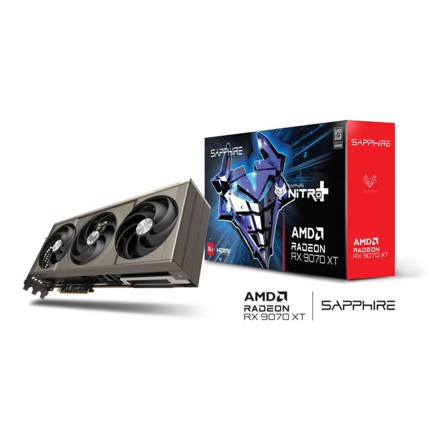 【中古】Sapphire NITRO+ Radeon RX 9070 中古】SAPPHIRE NITRO+ Radeon RX 9070 GAMING OC 16GB GDDR6