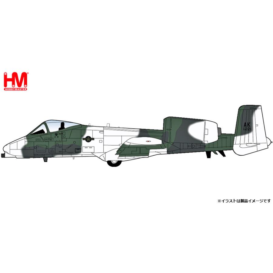 ホビーマスター 1/ 72 A-10A サンダーボルトII “冬季迷彩”(HA1336)塗装