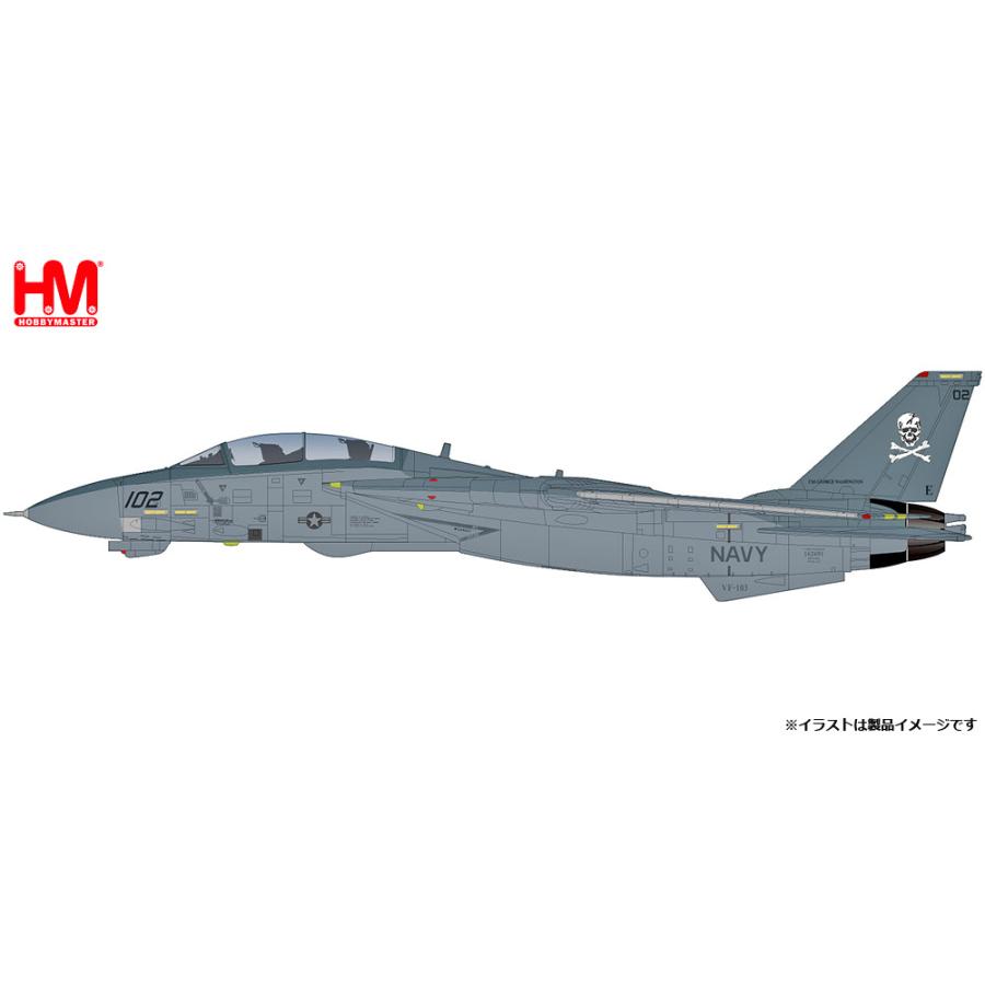 ホビーマスター 1/ 72 F-14B トムキャット 第103戦闘攻撃飛行隊 