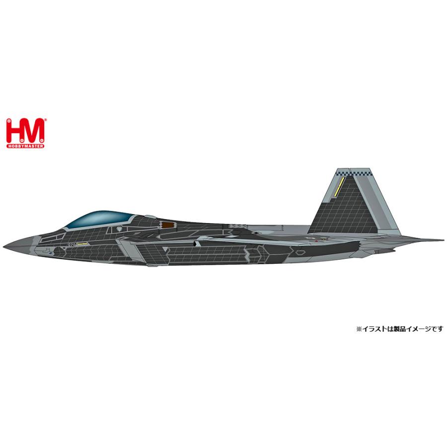 ホビーマスター 1/ 72 F-22 ラプター”シンビオート塗装”(HA2828)塗装済