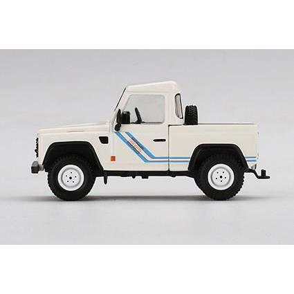 MINI−GT 1/ 64 ランドローバー ディフェンダー 90 ピックアップ ホワイト(右ハンドル) (MGT00338-R)ミニカー 返品種別B｜joshin｜03