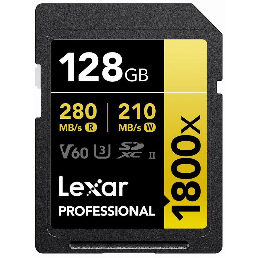 Lexar（レキサー） Lexar｜レキサー SDXCカード 128GB 1800x UHS-II