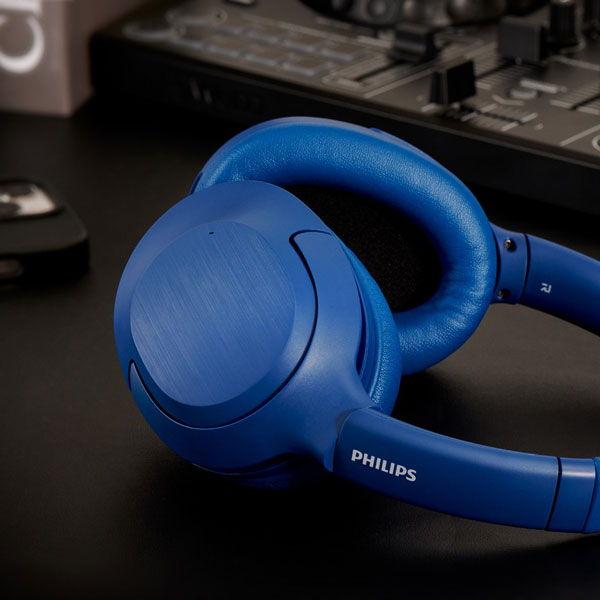 フィリップス ワイヤレス密閉型ヘッドホン(ブルー) PHILIPS TAH8856BL/ 97 返品種別A｜joshin｜05