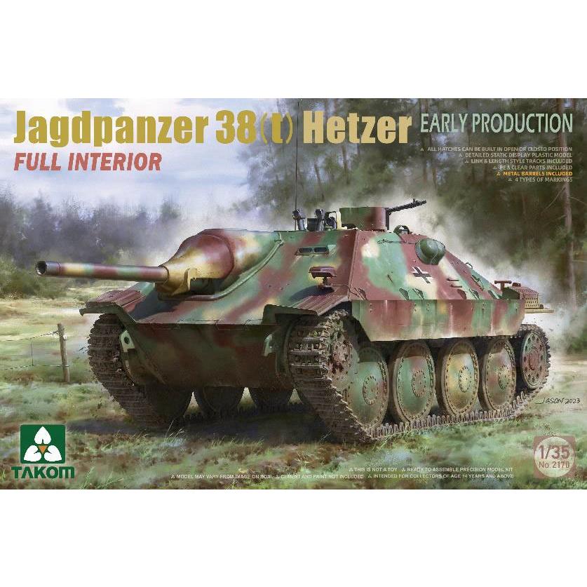 タコム 1/ 35 38式軽駆逐戦車 ヘッツァー前期型w/ フル タコム 1/ 35 38式軽駆逐戦車 ヘッツァー前期型w/ フル