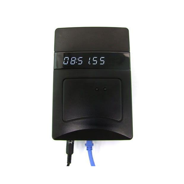 ケイシーズ 電波時計信号送信機能付き時計(黒)KEISEEDS P18-NTPLRBK 返品種別Aの画像