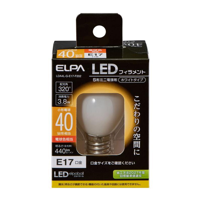エルパボール LDA4L-G-E17-F202 [電球色] 買取価格比較