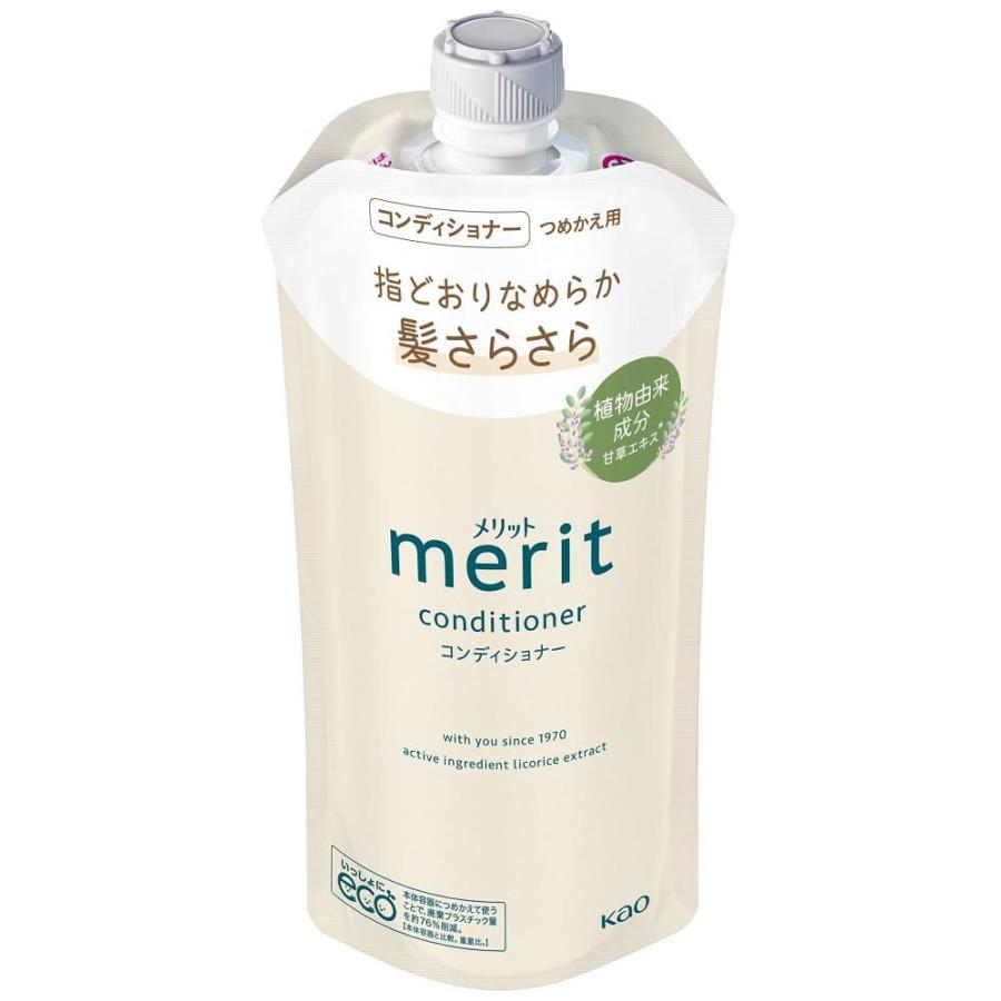 メリット コンディショナー つめかえ用 320ml 花王 返品種別A