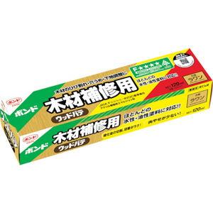 コニシ 木材補修用ウッドパテ 120ml ＃25721 ラワン 簡易補修剤(水中用・多用途・木部用) BWP-200-RW 返品種別B の商品画像
