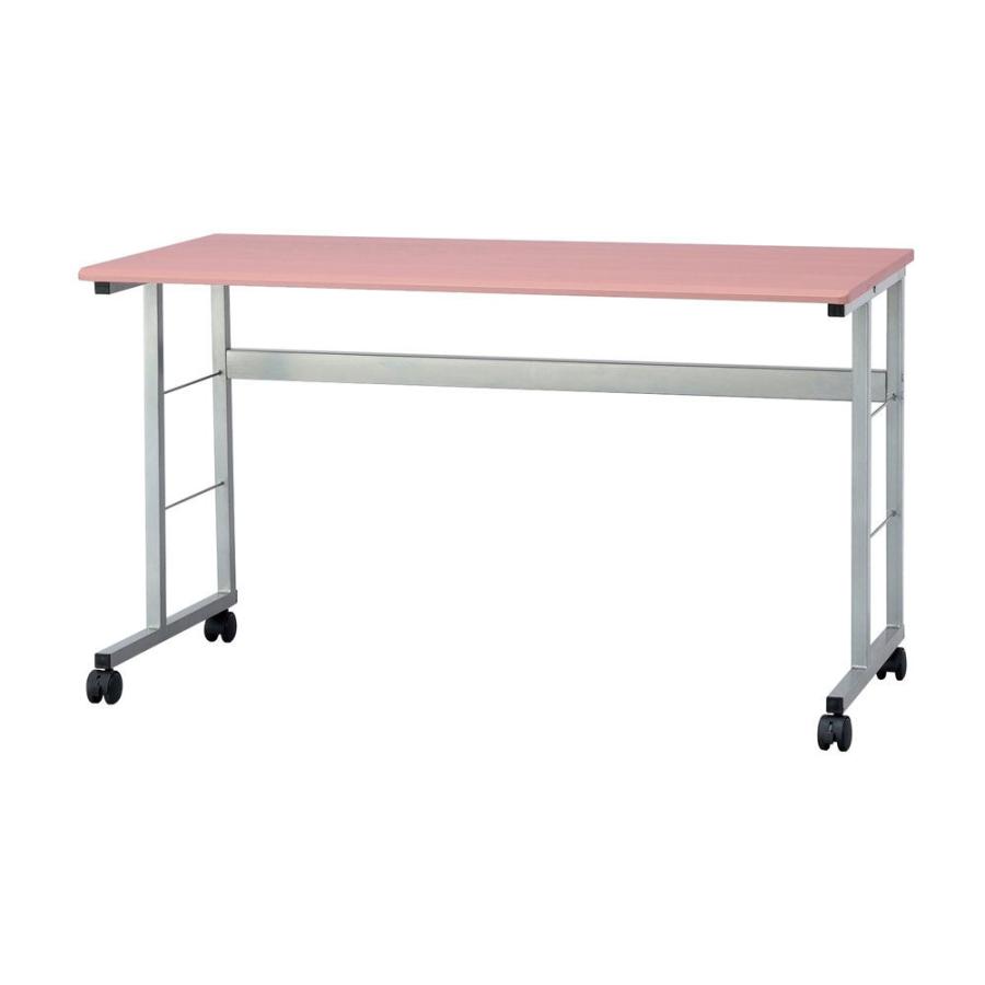 キャスターデスク ナカバヤシHEC-1260 送料込 ナカバヤシ キャスターデスク 120×60cm(ナチュラル木目) HEC