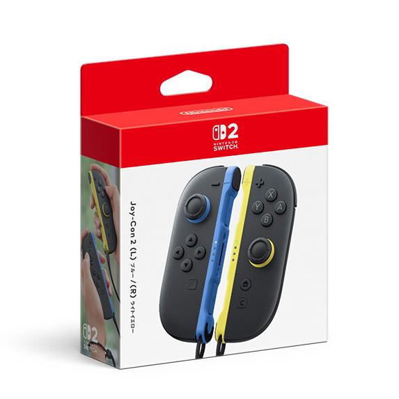 Nintendo Switch 2 Joy-Con 2 (L) ブルー/(R) ライトイエロー（Yahoo!・Joshin web）