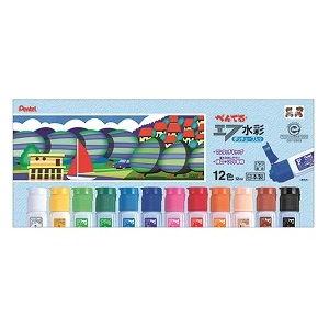 ぺんてる ディズニープリンセスのベビーグッズも大集合 水彩絵の具 エフ水彩 ポリチューブ入 12色セット 050円 Wfc2 12 返品種別a1 Pentel
