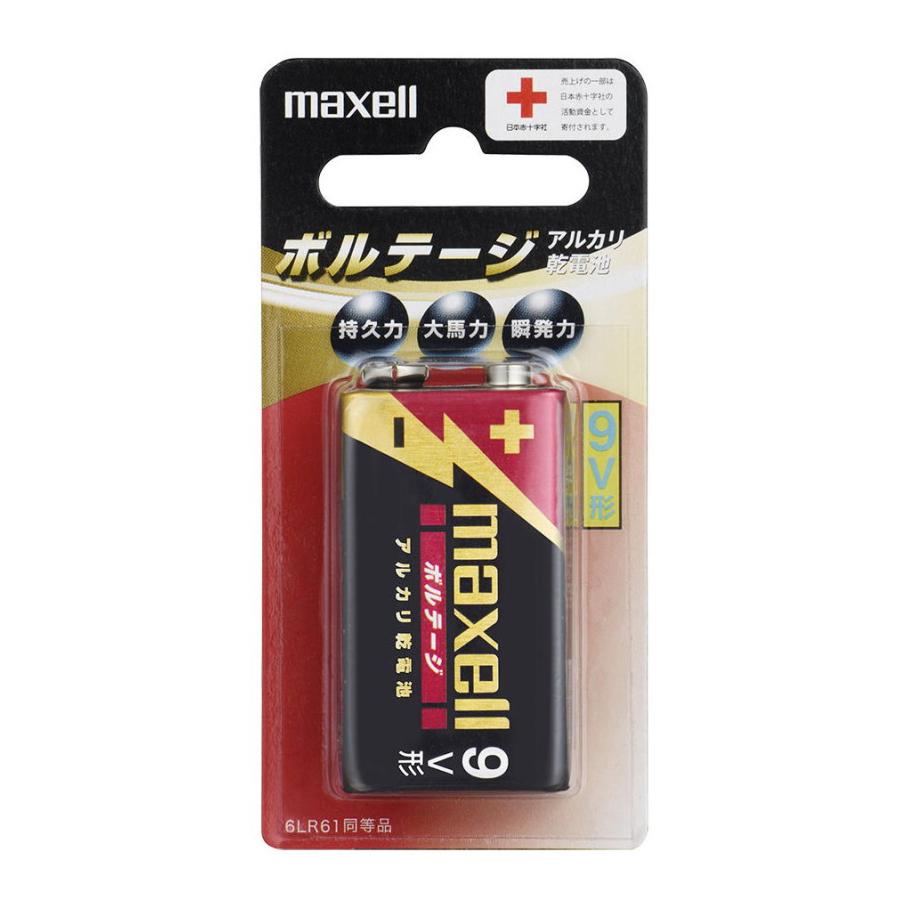 卓抜 マクセル アルカリ乾電池9V形 1本入 maxell ボルテージ 6LF22 T 1B 返品種別A 卓抜 マクセル アルカリ乾電池9V形 1本入 maxell ボルテージ 6LF22 T 1B 返品種別A