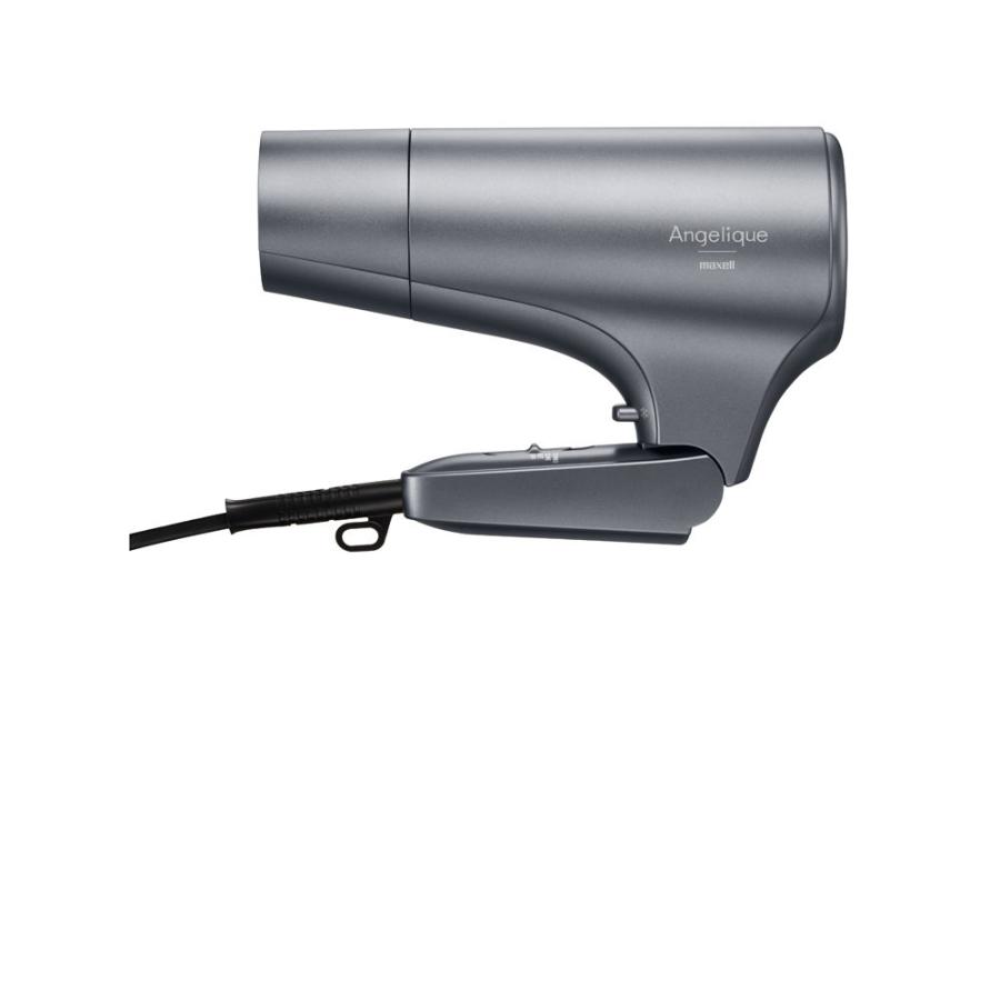 maxell マクセル ヘアードライヤー(グレー) Angelique プラズマ