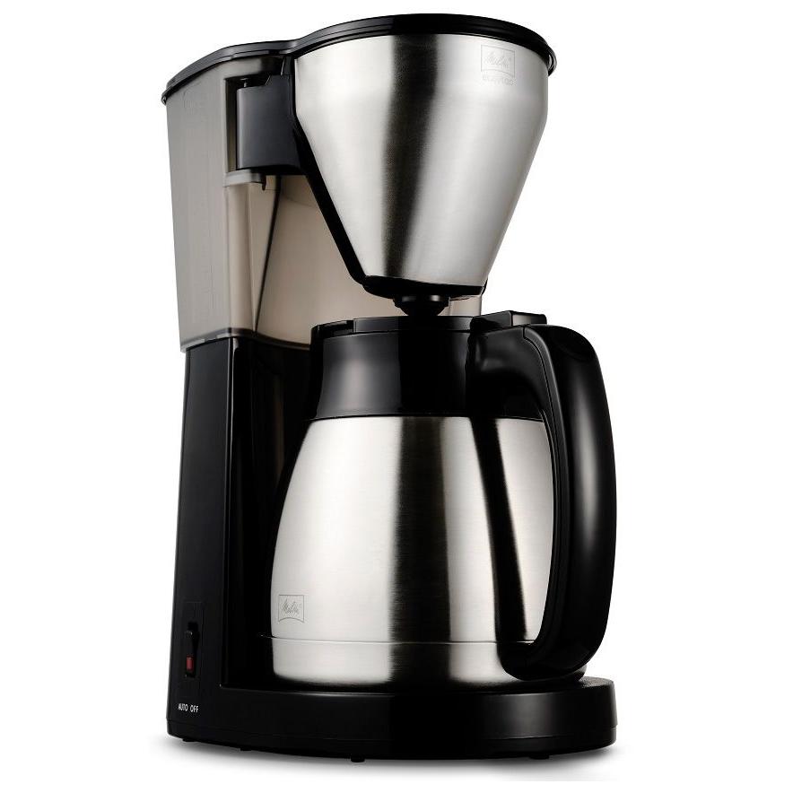 Melitta（メリタ） コーヒーメーカー ブラック イージートップサーモ