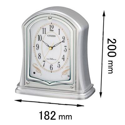 CITIZEN（シチズン） 電波置き時計パルドリームR694-19 4RY694-019