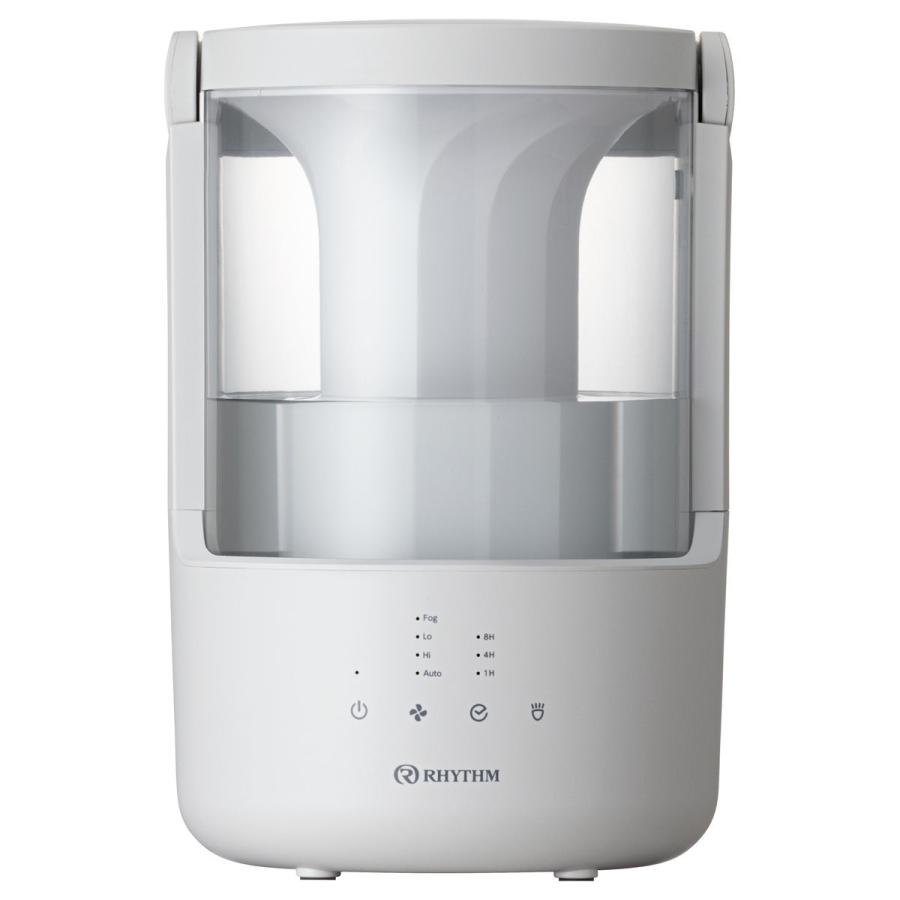 リズム 超音波式加湿器(木造4畳まで/ プレハブ洋室7畳まで ライトグレー) RHYTHM MIST 250 9YYA64RH08F 返品種別A