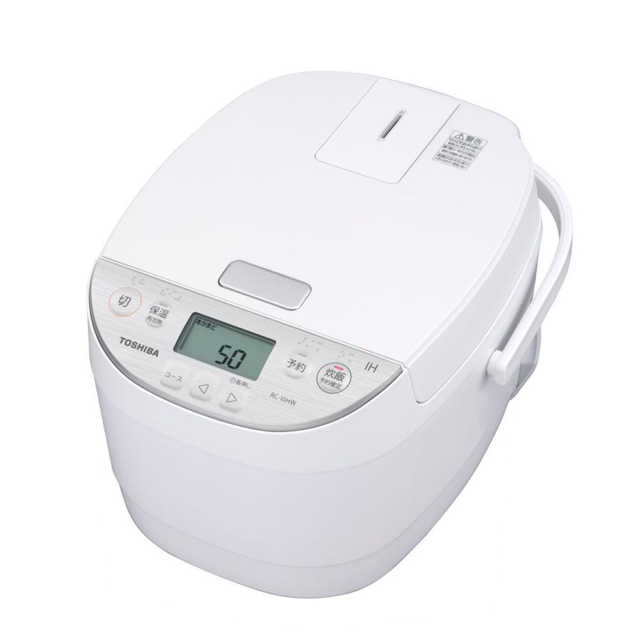 炊飯器 東芝 RC-10HW(W) [ホワイト]の商品画像（Yahoo!ショッピング）