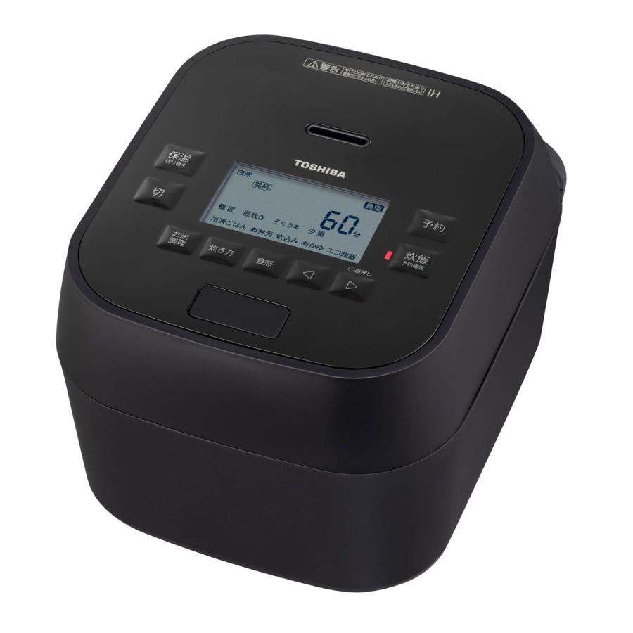 TOSHIBA 東芝 真空圧力IHジャー炊飯器 5.5合 真空圧力IH RC-10HGX(K) グランブラックの商品画像（Yahoo!ショッピング）