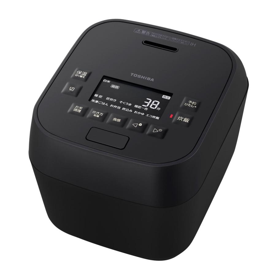 東芝 炊飯器 真空圧力IH RC-6MGX(K) [グランブラック]の商品画像（Yahoo!ショッピング）