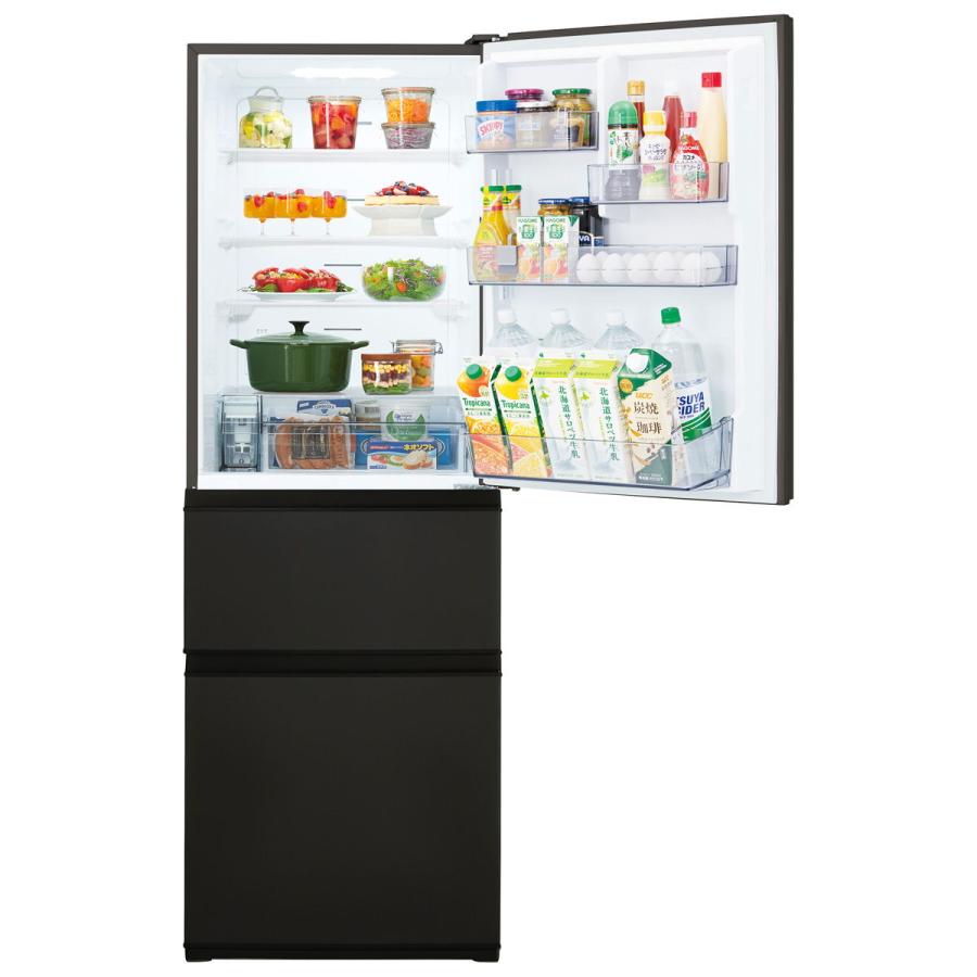 TOSHIBA (標準設置無料 設置Aエリアのみ) 東芝 356L 3ドア冷蔵庫