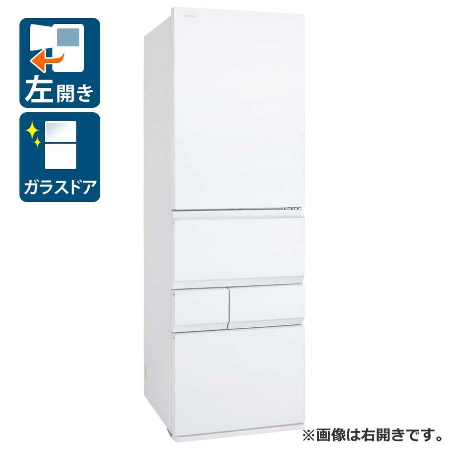 TOSHIBA（東芝） (標準設置無料 設置Aエリアのみ) 452L 5ドア冷蔵庫 