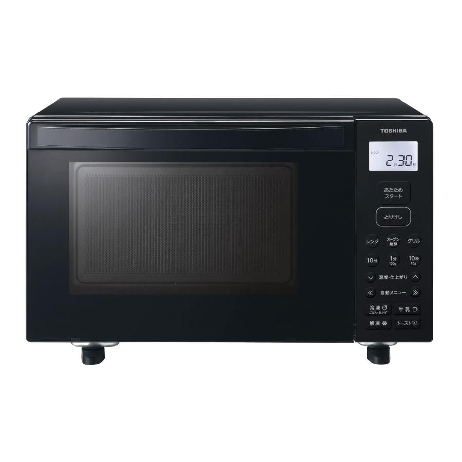 TOSHIBA（東芝） オーブンレンジ 18L ブラック TOSHIBA ER-40C(K) 返品