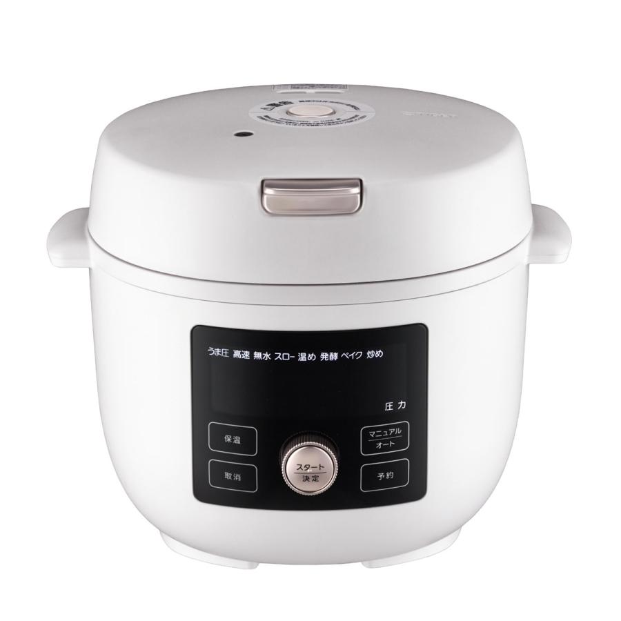 TIGER タイガー 電気圧力鍋 COOKPOT COK-B220-WM マットホワイトの商品画像（Yahoo!ショッピング）
