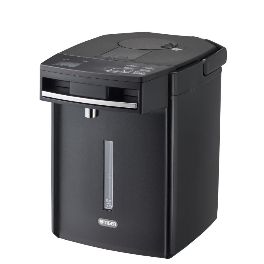 タイガー（TIGER） 蒸気レスVE電気まほうびん 2.2L アーバンブラック