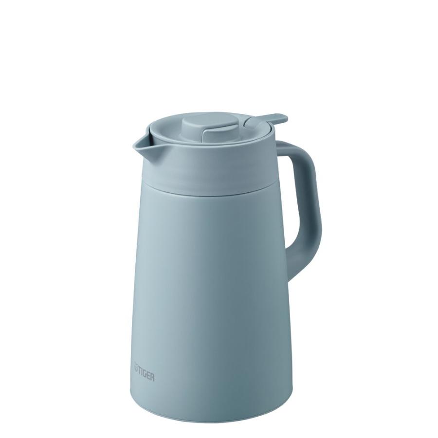 Tiger おひつ 蓋付き ステンレス タイガー（TIGER） 真空断熱ステンレスポット 1.2L クラウドブルー