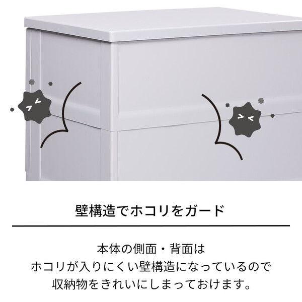 天馬 フィッツプラスプレミアム 幅65cm 3段(セラミックホワイト) テンマ Fits 幅65×奥行41×高さ66cm チェスト・タンス 完成品 FP6503/ WH(PREMIUM) 返品種別A｜joshin｜07