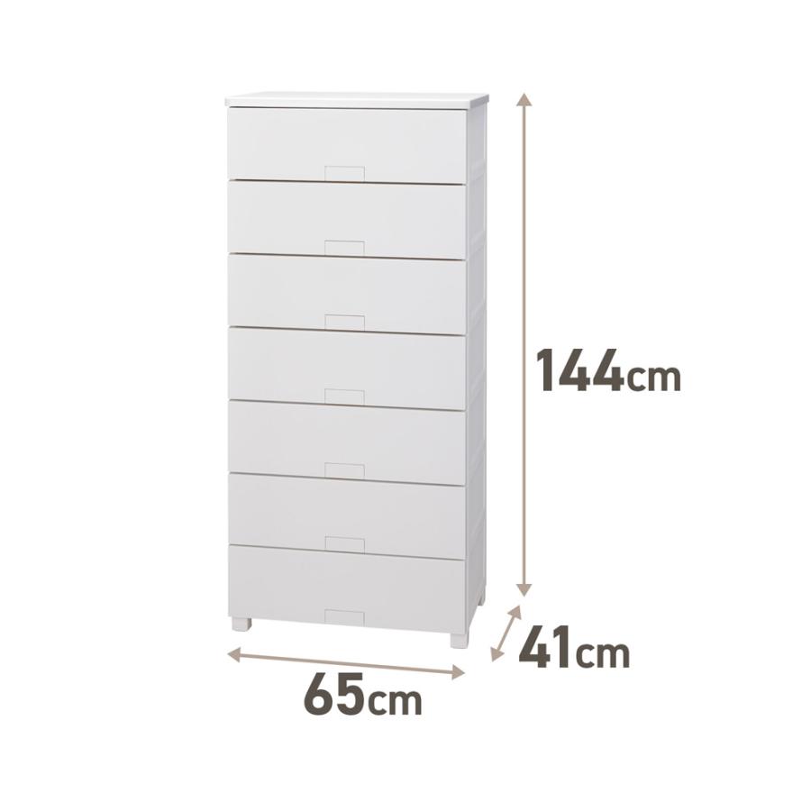 天馬 フィッツチェストフルフラット6507 7段(ホワイト) Fits