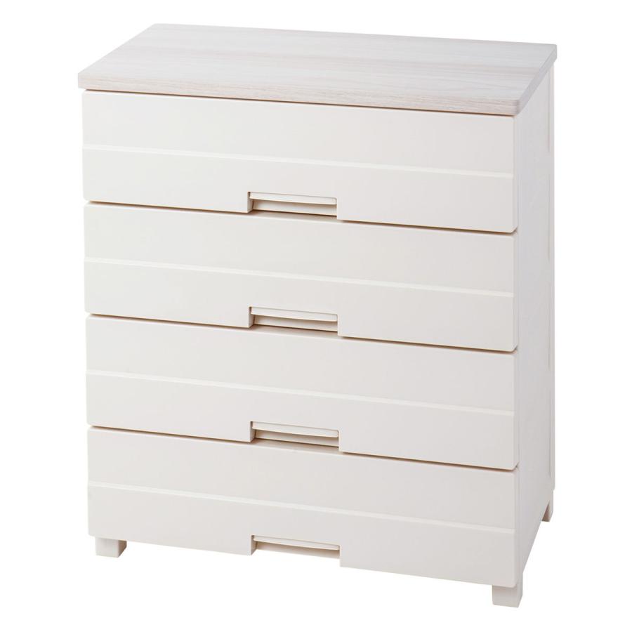 天馬 チェストイージー 幅75cm(4段・ベージュ) chest easy サイズ(約)：幅75×奥行41×高さ85cm チエストイ-ジ-7504 返品種別A