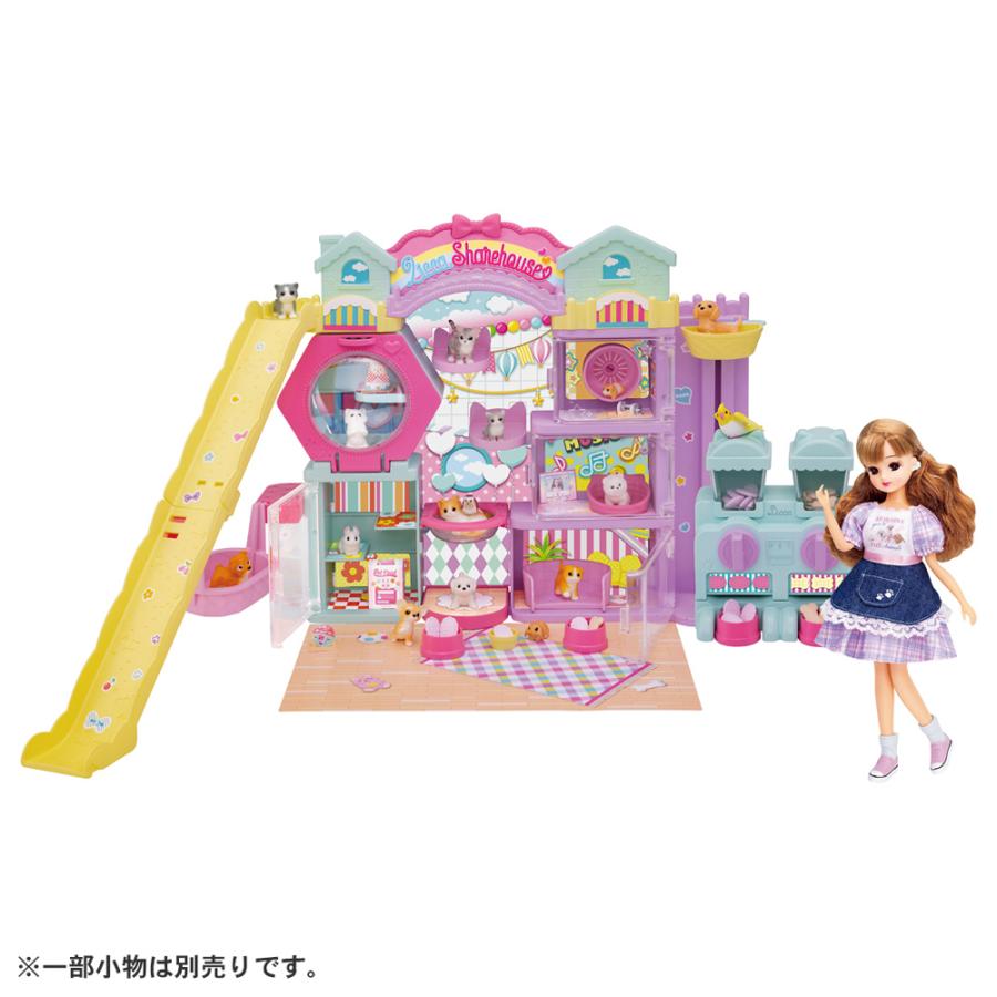 タカラトミー（TAKARA TOMY） リカちゃん わんにゃんシェアハウス DX