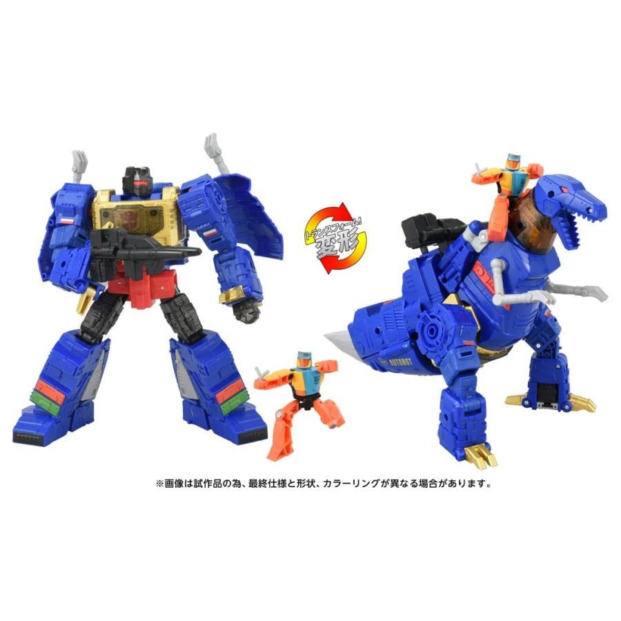 タカラトミー T-SPARK トランスフォーマー AOTP-09 グリムロック(G2ユニバース)＆ウィーリーフィギュア 返品種別B の商品画像