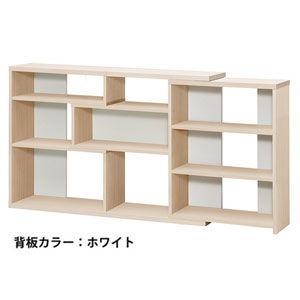 大洋 幅伸縮式 ECラック ライトナチュラル (幅118〜155×奥行29.5×高さ80cm) TAIYO TV台 ECR-8012R LN 返品種別Aの画像