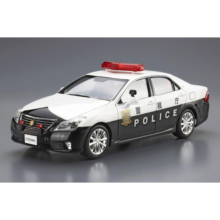 人気ブランド アオシマ 1 24 ザ パトロールカー No 6 トヨタ Grs2 クラウン 交通取締用 039 10 プラモデル 返品種別b