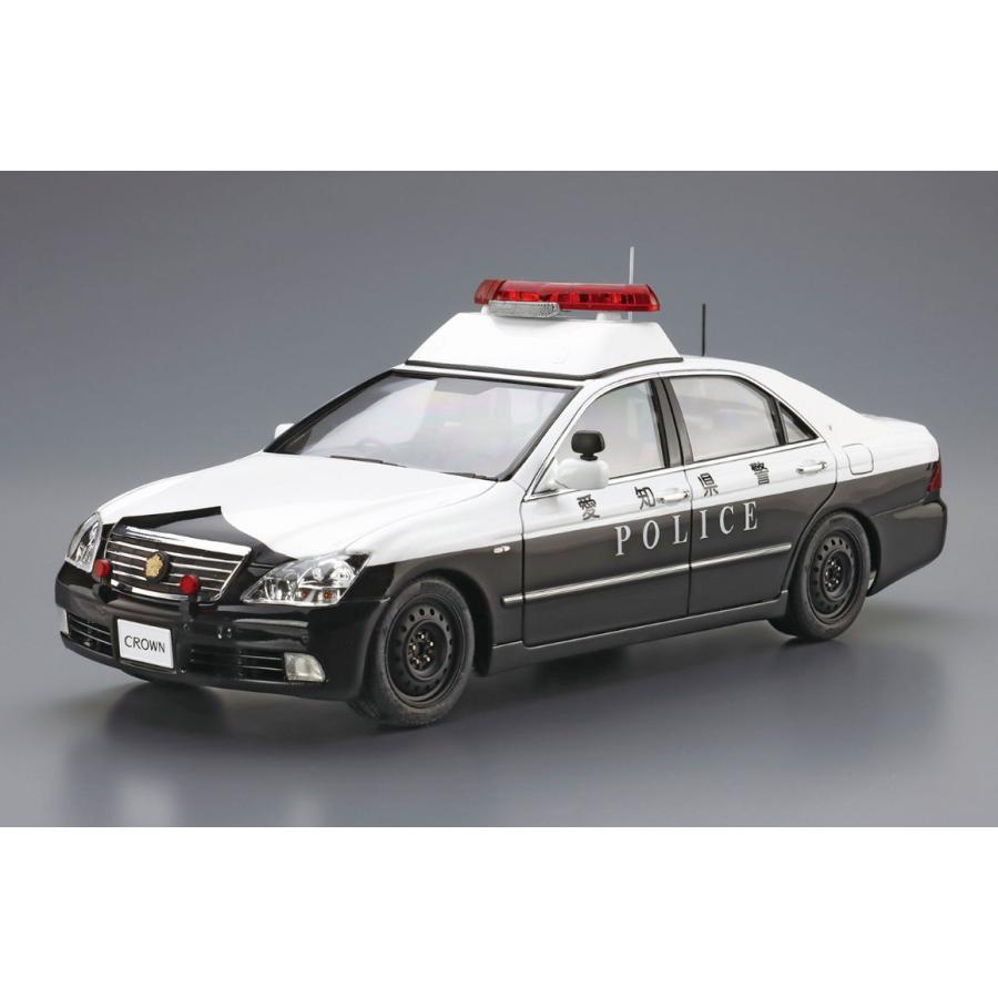 プレゼントを選ぼう アオシマ 1 24 ザ パトロールカー No 7 トヨタ Grs180 クラウンパトロールカー 警ら用 039 05 プラモデル 返品種別b
