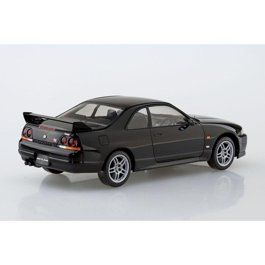 アオシマ 1/ 32 ザ・スナップキット No.15-B ニッサン R33スカイラインGT-R(ブラック)(64559)プラモデル 返品種別B｜joshin｜02