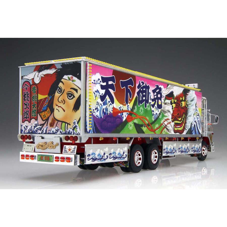 ザ・モデルカー アオシマ 1/ 32 トラック野郎 No.5 一番星 天下 ザ・モデルカー アオシマ 1/ 32 トラック野郎 No.5 一番星 天下
