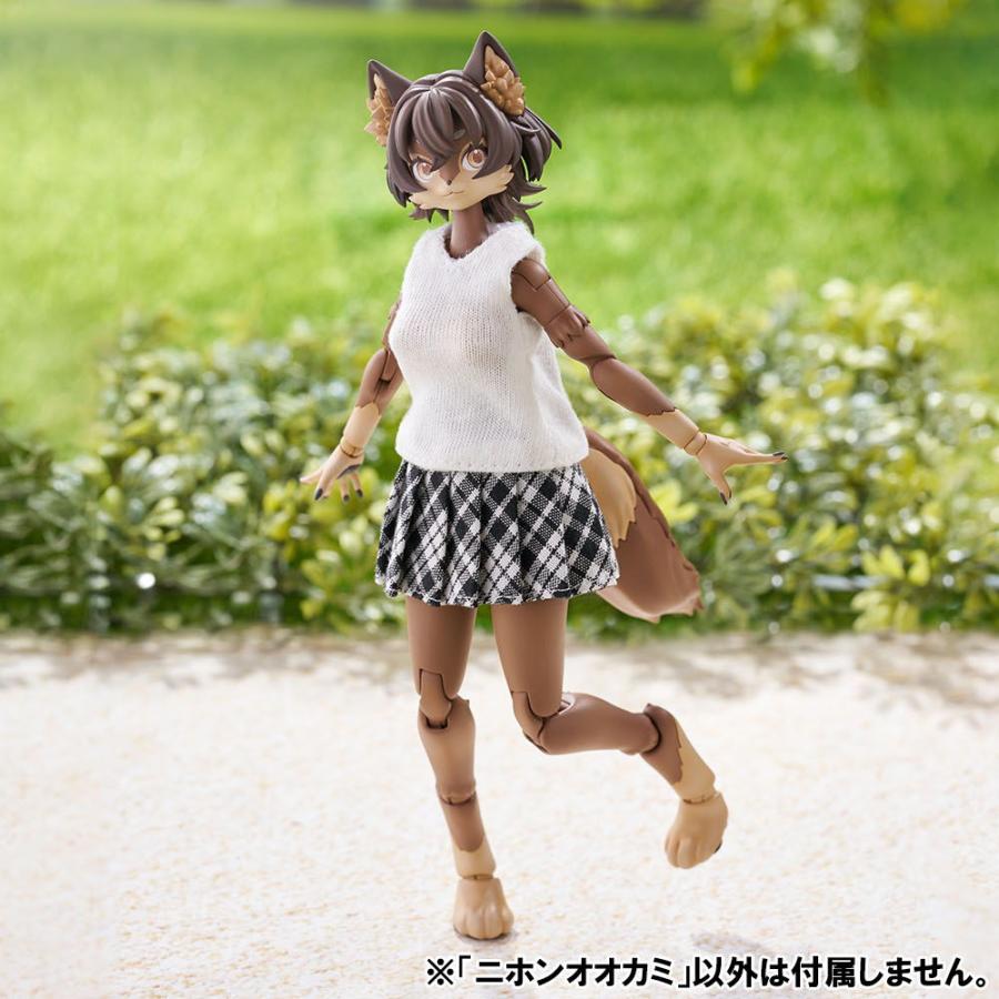 ザ・モデルカー アオシマ NONスケール けもプラ ニホンオオカミ