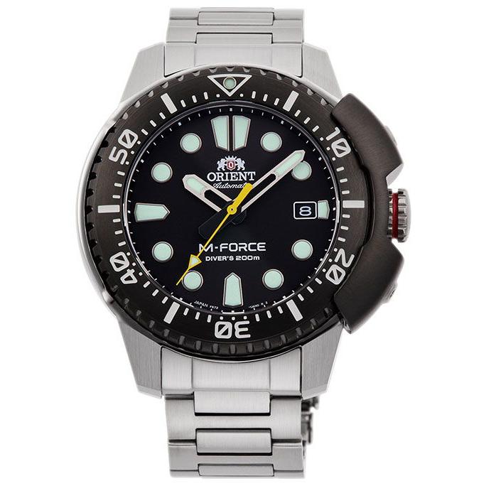 オリエント 自動巻き腕時計 M-FORCE RN-AC0N01B Amazon.co.jp: [オリエント時計] 自動巻き腕時計 M-FORCE RN