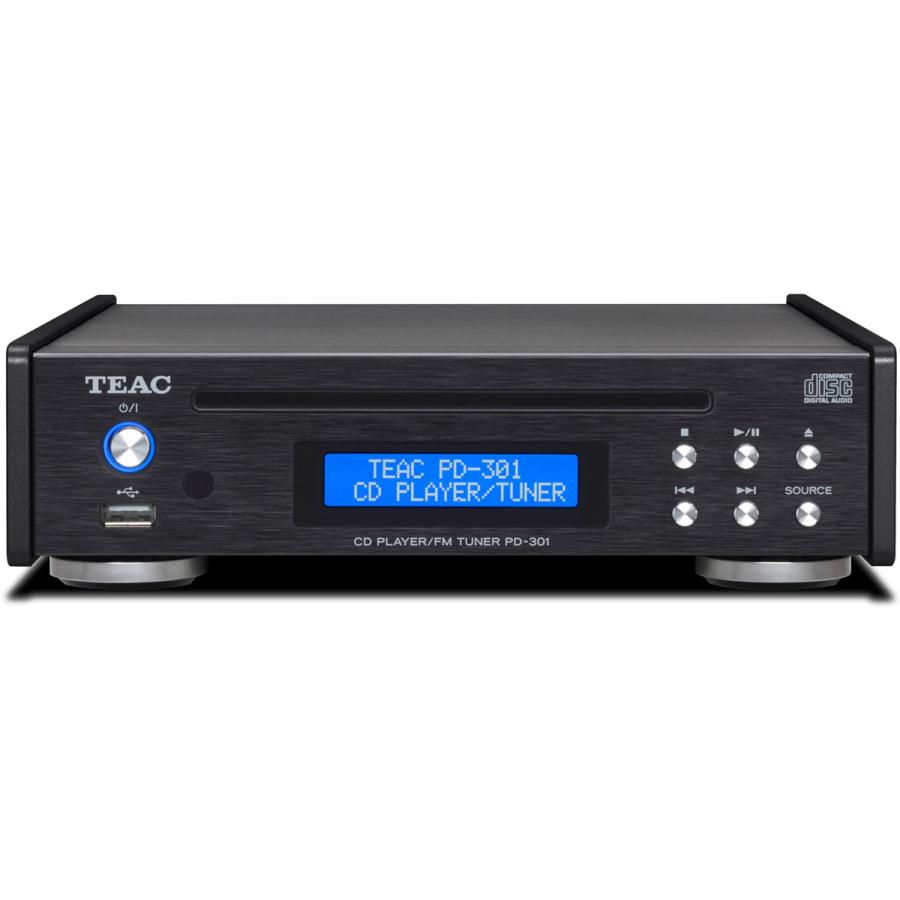 TEAC ティアック CDプレーヤー PD-301-X/B ブラックの商品画像（Yahoo!ショッピング）