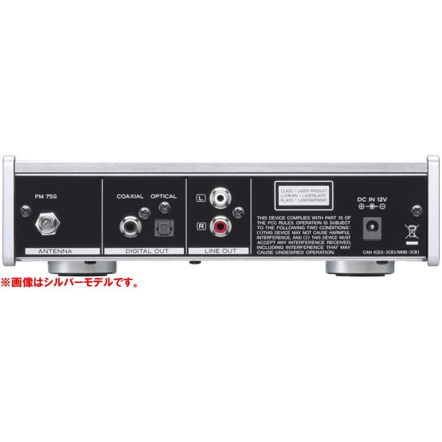 ティアック ワイドFMチューナー搭載CDプレーヤー(ブラック) TEAC PD-301-X/ B 返品種別A｜joshin｜02