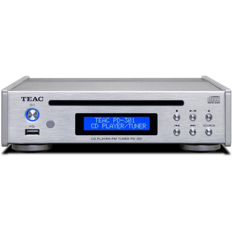 TEAC ティアック CDプレーヤー PD-301-X/S シルバーの商品画像（Yahoo!ショッピング）