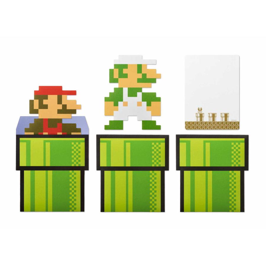 任天堂 スーパーマリオ ホーム パーティ メッセージカード 封筒 8 Bit キャラクター 返品種別b Joshin Web 通販 Paypayモール