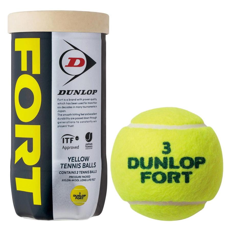 ダンロップフォート36球　新品 DUNLOP（ダンロップ） 硬式テニスボール DUNLOP FORT(ダンロップ