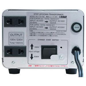 カシムラ TTS-119C海外国内用変圧器 220-240V3000VA カシムラ TTS-119C