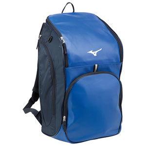 お手軽価格で贈りやすい ミズノ チームバックパック40 ブルー 容量 約40l 33jd 返品種別a