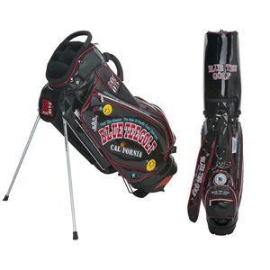 BLUE TEE GOLF エナメルキャディーバッグ スタンド型 BLUE TEE GOLF（ブルーティーゴルフ） エナメルスタンドキャディバッグ